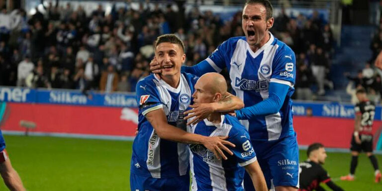 El Alavés consigue una victoria necesaria en el tramo final del partido (1-0)